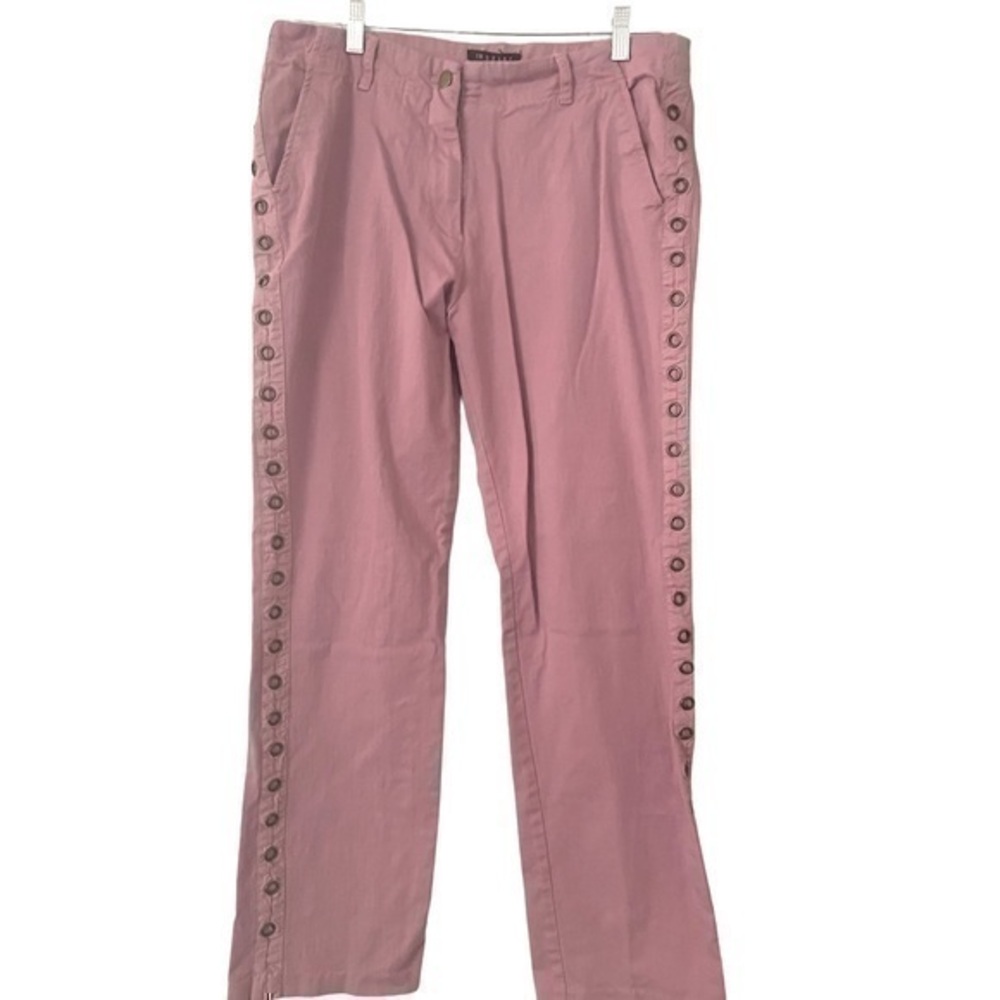Destiny Womens Cottagecore Grommet Y2K Jeans High Rise Size 12